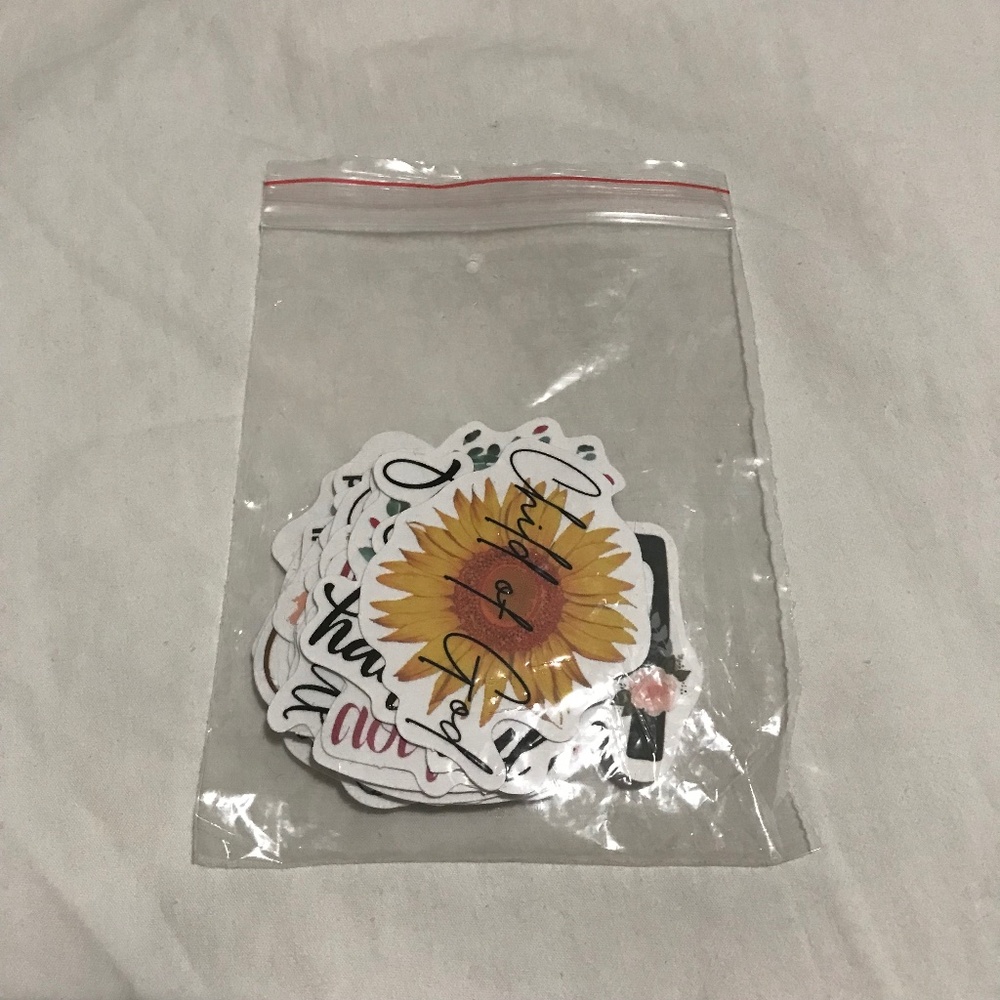 PACK of 20 Assorted Christian Stickers Christianity Religion Faith God Love